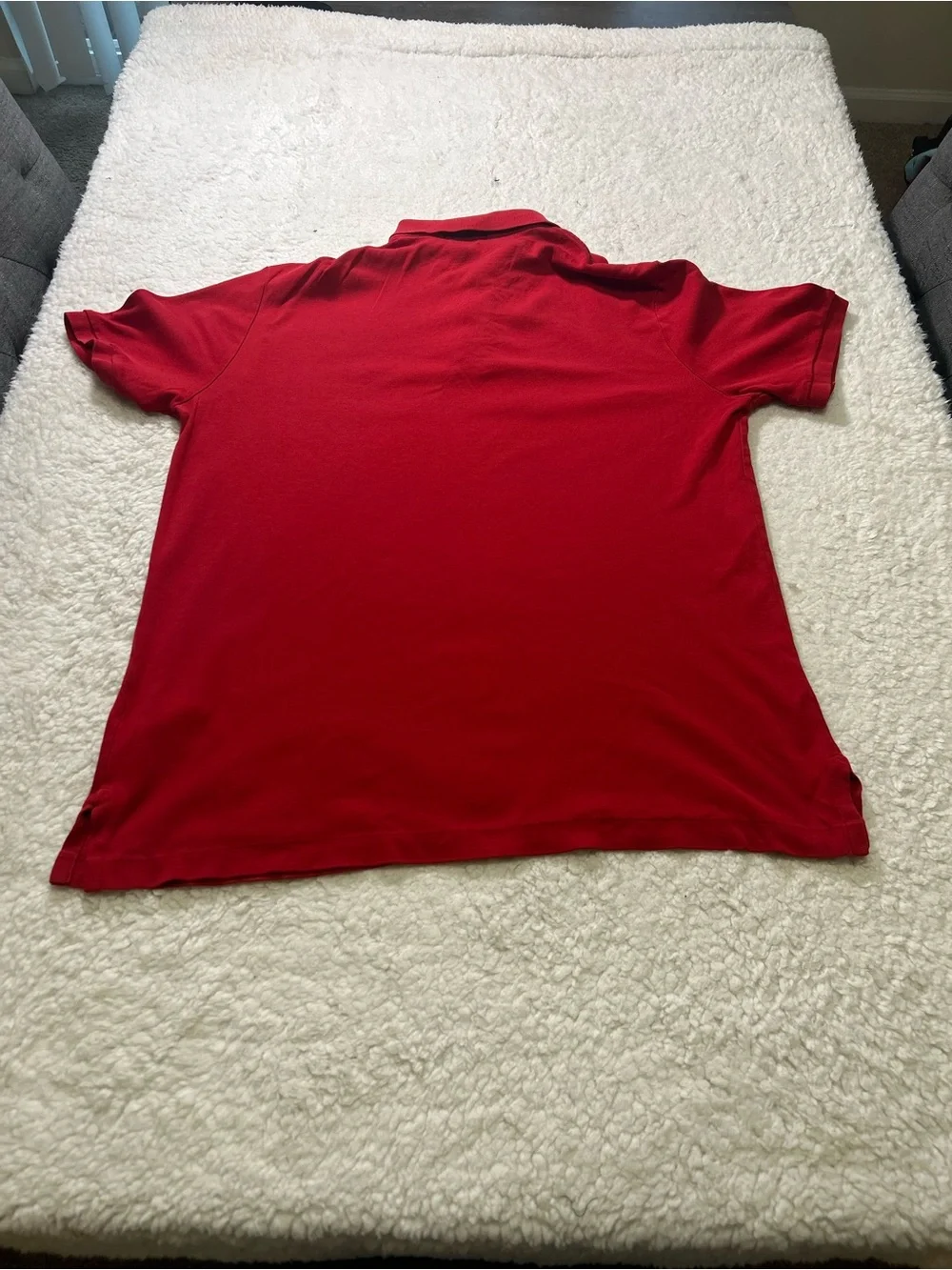 Ralph Lauren Red Men’s Classic Polo with Embroidered Pony